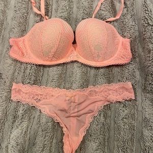 Dream Angels Demi Bra and Panty Set